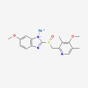 Omeprazole sodium C17H18N3NaO3S - PubChem