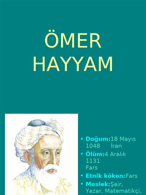 Omer Hayyam PDF Scribd. 
