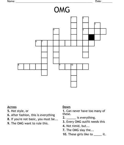Crossword Clue. The Crossword Solver found 30 answers to "OMG, stop with the details already!", 3 letters crossword clue. The Crossword Solver finds answers to classic crosswords and cryptic crossword puzzles. Enter the length or pattern for better results. Click the answer to find similar crossword clues .