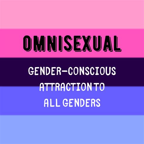 Omni sexuality meaning. Mar 1, 2024 ... Like other multisexual orientations, such as omnisexuality and polysexuality, pansexuality is considered by some to be analogous to or a ... 
