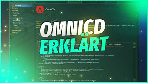 Omnicd addon. Find out the addons I use and where to get them and save yourself some time by importing my addon configurations and weakauras. 