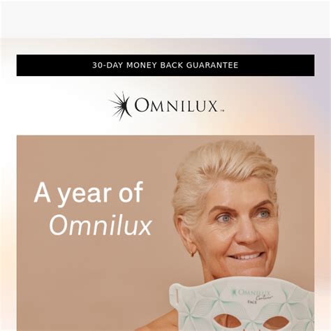 Omnilux discount code. OmniLux Contour Face Mask, Neck & Chest Mask or Hand Mitt: https://bit.ly/2Macyab Use Code ANGIE10 for 10% Off (Can’t be combined with other offers) Runner Up: CurrentBody LED Mask: https://tidd.ly/3tVskXy Use Code ANGIE15 for an additional $15 Off! CurrentBody Neck & Dec Perfector: … 