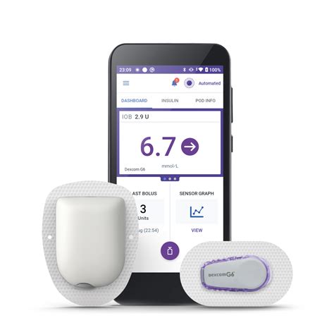 The #1 favorite insulin pump* plus Dexcom’s latest tech. The simplicity of tubeless automated insulin delivery integrated with the Dexcom G7 CGM is coming this year. Soon, you can experience all of the features Omnipod 5 users know and love with the newest CGM technology. Pods and CGM shown without the necessary adhesive.. 