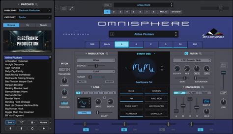 Omnisphere virtual instruments