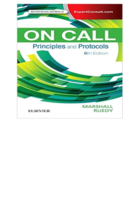 On Call Principles And Protocols Pdf Download