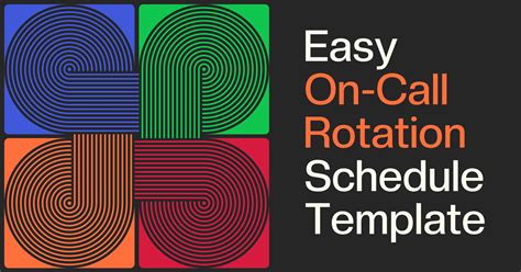 On Call Rotation Schedule Template Excel PDF Template