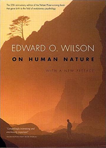 On Human Nature book by Wilson Britannica.