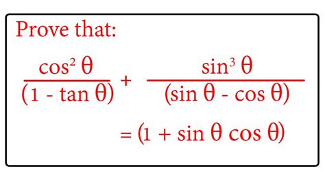 On When And When Not To Divide By $\\tan(\\theta)$