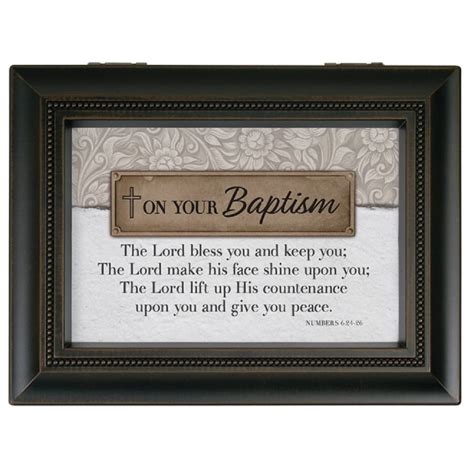 On Your Baptism Music Box - shop.catholicsupply.com