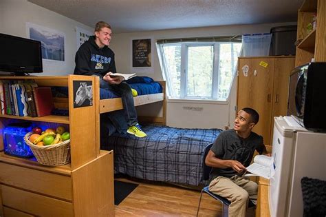 Residence Halls. Any resident can live in any of our eight residence halls regardless of year in college. We offer community and suite-style residence halls. Our Facebook page has 360 tours of all of our buildings. You can also view our Residence Hall Features At-A-Glance to help understand what is offered on campus.. 