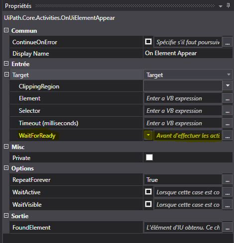 On element appear activity timeout exceeded uipath.  Make sure you leave the interna...