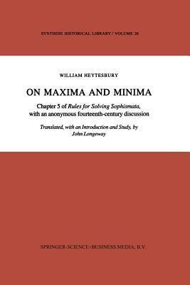 On maxima and minima chapter 5 of rules for solving sophismata with an anonymous fourteenth century. - Code matlab pour la segmentation ecg.