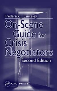 On scene guide for crisis negotiators second edition. - Ers handbook of respiratory sleep medicine by anita k simonds.
