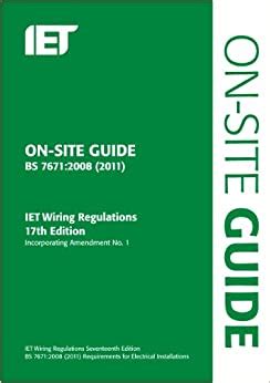 On site guide bs 7671 2008 wiring regulations incorporating amendment no 1 2011 iet wiring regulations. - Range rover full service repair manual 2003 2007.