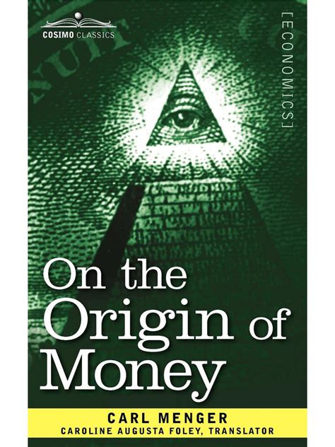 On the Origin of Money – Carl Menger – Bok Akademibokhandeln