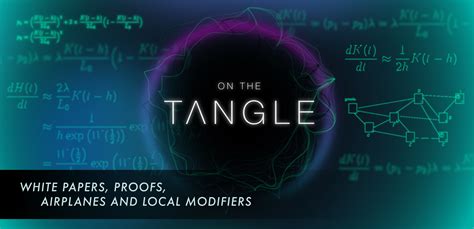 On the Tangle, White Papers, Proofs, Airplanes, and Local