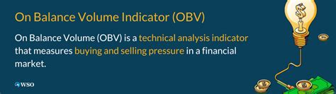 On-Balance Volume Indicator (OBV) - Overview and Formula