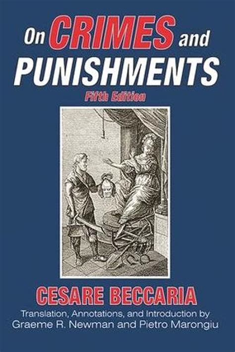 Full Download On Crimes And Punishments By Cesare Beccaria