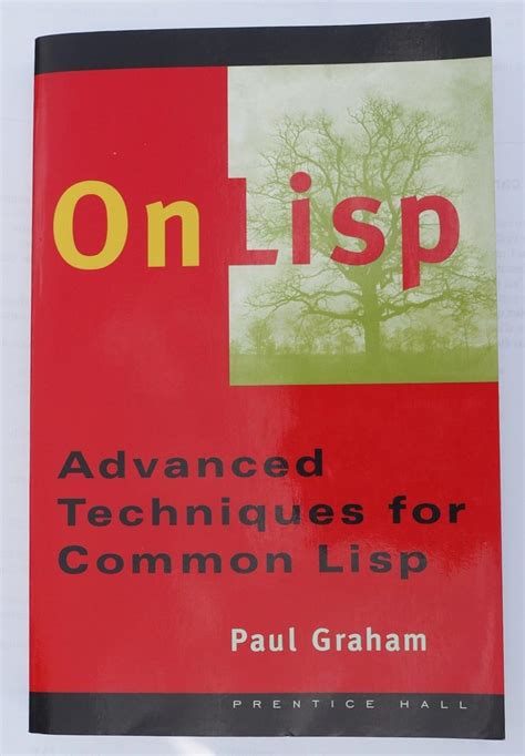 Download On Lisp Advanced Techniques For Common Lisp By Paul Graham