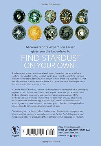 Download On The Trail Of Stardustthe Guide To Finding Micrometeorites Tools Techniques And Identification By Jon Larsen
