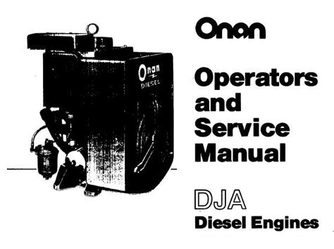Onan dja engine service repair overhaul manual improved download. - Electrónica de potencia manual de solución cyril lander.