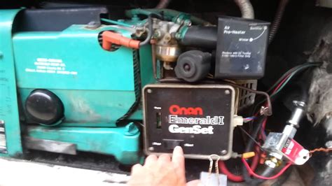 Onan emerald 1 genset. Hi, I have an Onan Emerald 1 model #: 4.0BGE-1R/26101B SN: J850 780893 that has no spark. It only has about 400 hours on it, but has not been run in probably 6 years (we just bought the RV last fall). After reading many posts I feel the points are a good place to start, but I don't even know... 