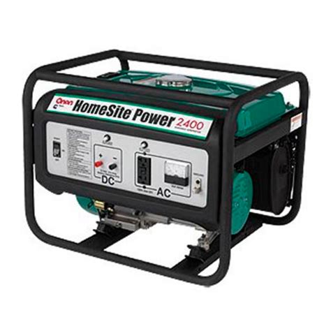 Onan homesite power 2400 generator manual. - David brown 990 implematic service manual.