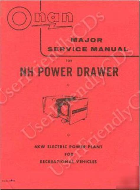 Onan nh power drawer service manual. - Yamaha xs750 1976 1982 taller servicio manual reparacion.