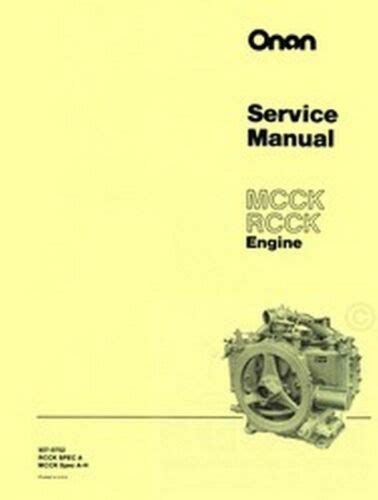 Onan rcck engine service repair maintenance overhaul shop manual 927 0752. - The dr stoxx options trading manual.