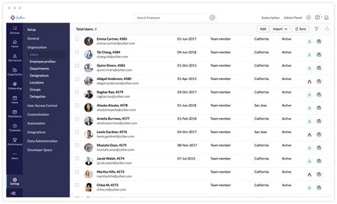 Onboarding Employee Database Zoho People