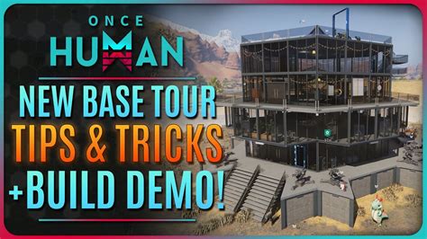 Once Human Walkthrough Base Building Basics Combat YouTube