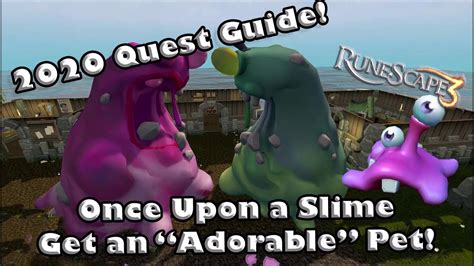 WHASUUPPPPPP its me, ya know him, ya hate him, Lildogdog. I have here a Runescape 3 Quest Guide for the Quest "Once Upon a Slime". In this guide I demonstrat.... 