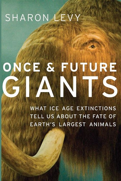 Read Once  Future Giants What Ice Age Extinctions Tell Us About The Fate Of Earths Largest Animals By Sharon Levy