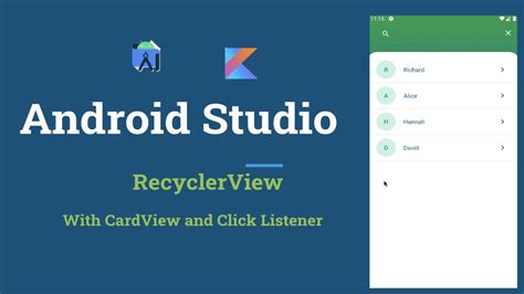Onclick item recyclerview android.  User can type some text by clicking ok button...