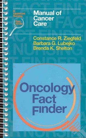 Oncology fact finder manual of cancer care. - Manuale di servizio tgb blade 550.