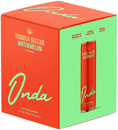 Onda drink. Jun 30, 2022 · Onda is made from a blend of blanco Tequila, sparkling water, and fruit juice. Each 355ml can carries an ABV of 5% and contains 100 calories. The Paradise range … 
