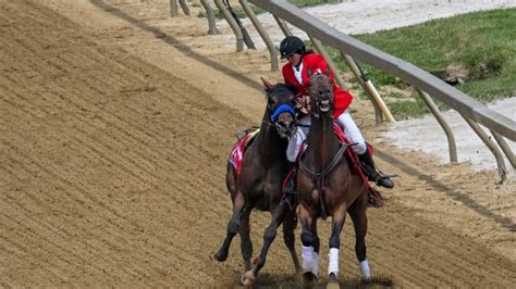 One Baffert horse euthanized on track on undercard before another Baffert entry wins Preakness