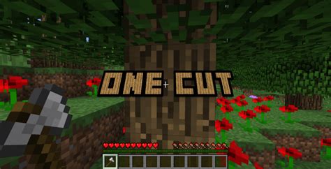 One Cut Minecraft Data Pack