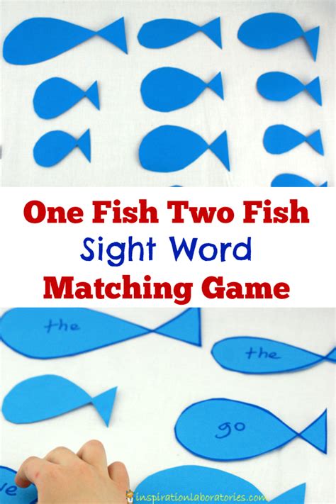 One Fish Two Fish Sight Word Game Inspiration …