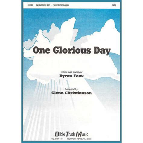 One Glorious Day 歌詞 Various Artists ※ Mojim.com