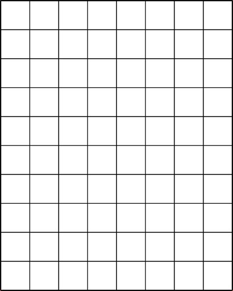 One Half Inch Graph Paper Printable Printable Graph Paper
