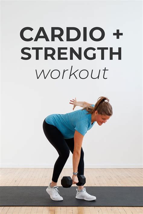 One Hour Cardio and Strength Training Workout