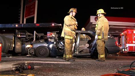One Killed, Another Injured in Head-On Crash on West Florence Avenue [Los Angeles, CA]