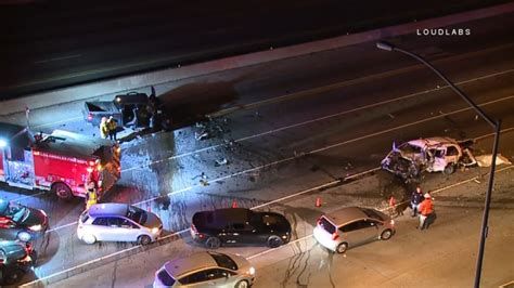 One Killed in Two-Vehicle Collision on 405 Freeway [Los Angeles, CA]