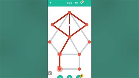 One Line Game Pack 2 Level 6 Walkthrough One Line Puzzle Game YouTube