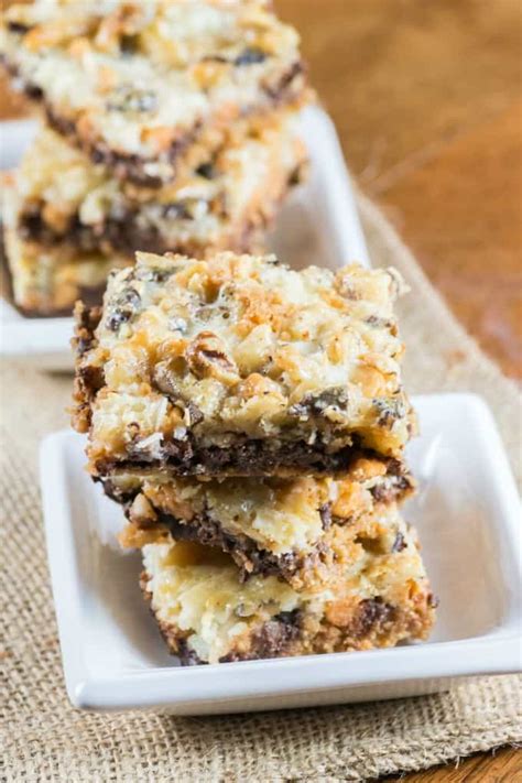 One Pan Magic Cookie Bars are so very easy to make