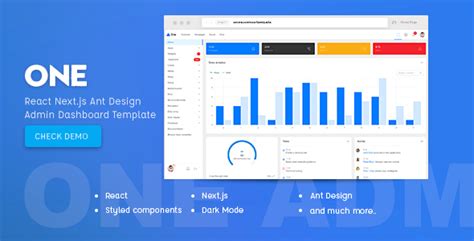 One React Next Js Ant Design Admin Template By Iamnyasha Themeforest
