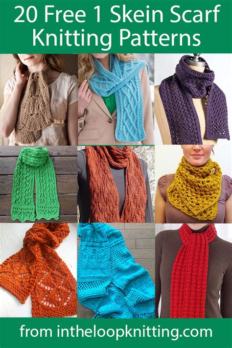 One Skein Knitting Patterns In the Loop Knitting
