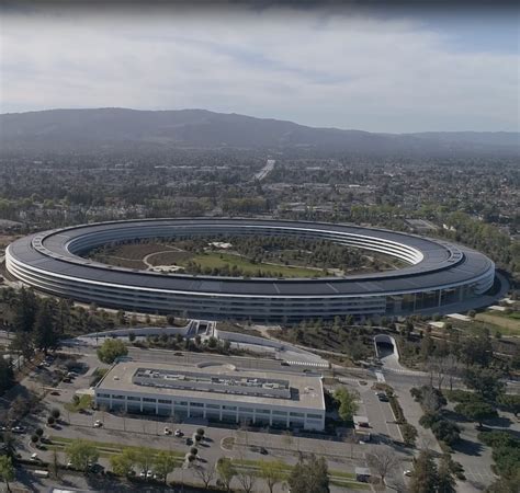 Wikipedia. Wikipedia. Sitting on 175 acres, the headquarters at 1 Apple Park Way has room for more than 12,000 employees. The main ring building is 2.8 million square feet of curved glass. The .... 