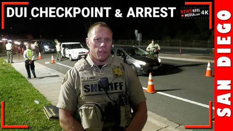 One arrested at DUI checkpoint in Santee